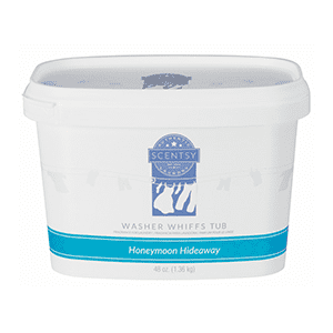 Scentsy Honeymoon Hideaway Washer Whiffs Tub
