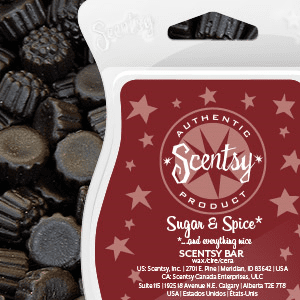 Sugar & Spice Scentsy Bar