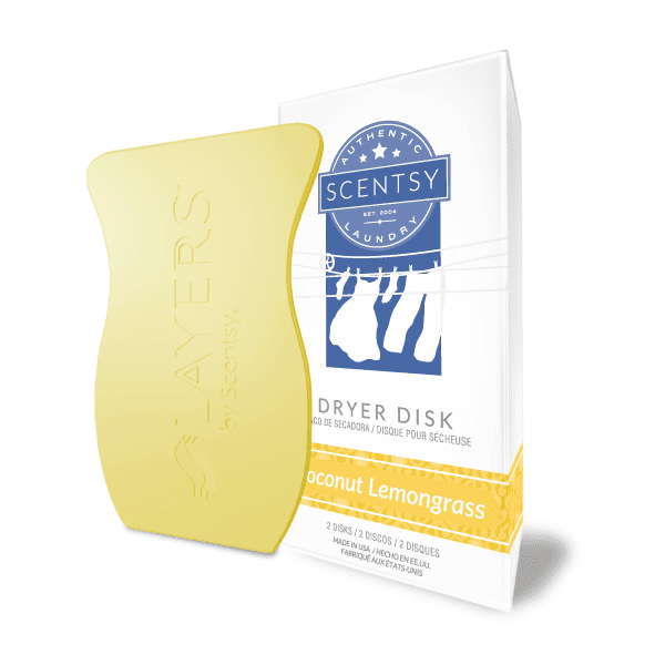 Scentsy Coconut Lemongrass Dryer Disk