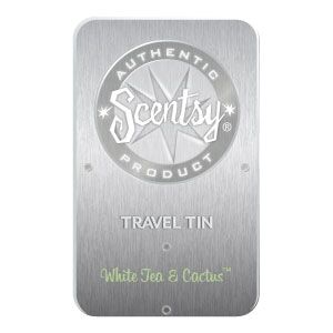 White Tea & Cactus Travel Tin  Scentsy