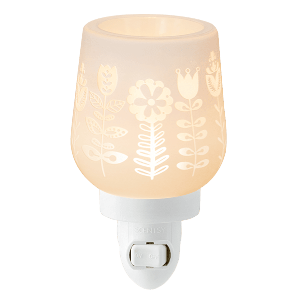 Folk Flowers Mini Scentsy Warmer