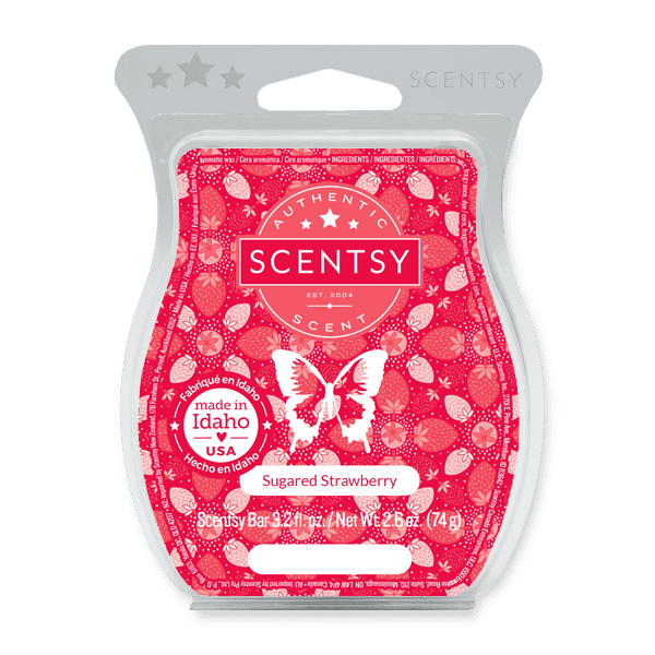 Sugared Strawberry Scentsy Bar