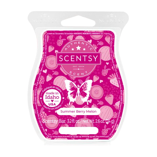 Summer Berry Melon Scentsy Bar