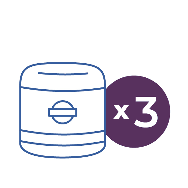 3 16 oz. Washer Whiffs