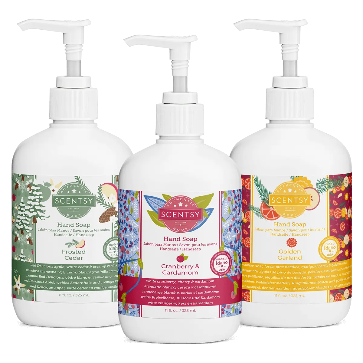 Holiday Hand Soap 3-Pack