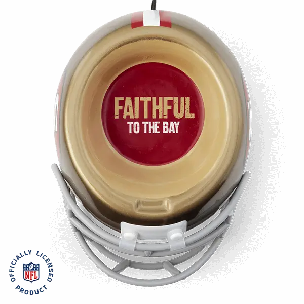 San Francisco 49ers Helmet – Scentsy Warmer - Image 3