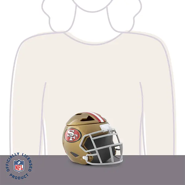 San Francisco 49ers Helmet – Scentsy Warmer - Image 4