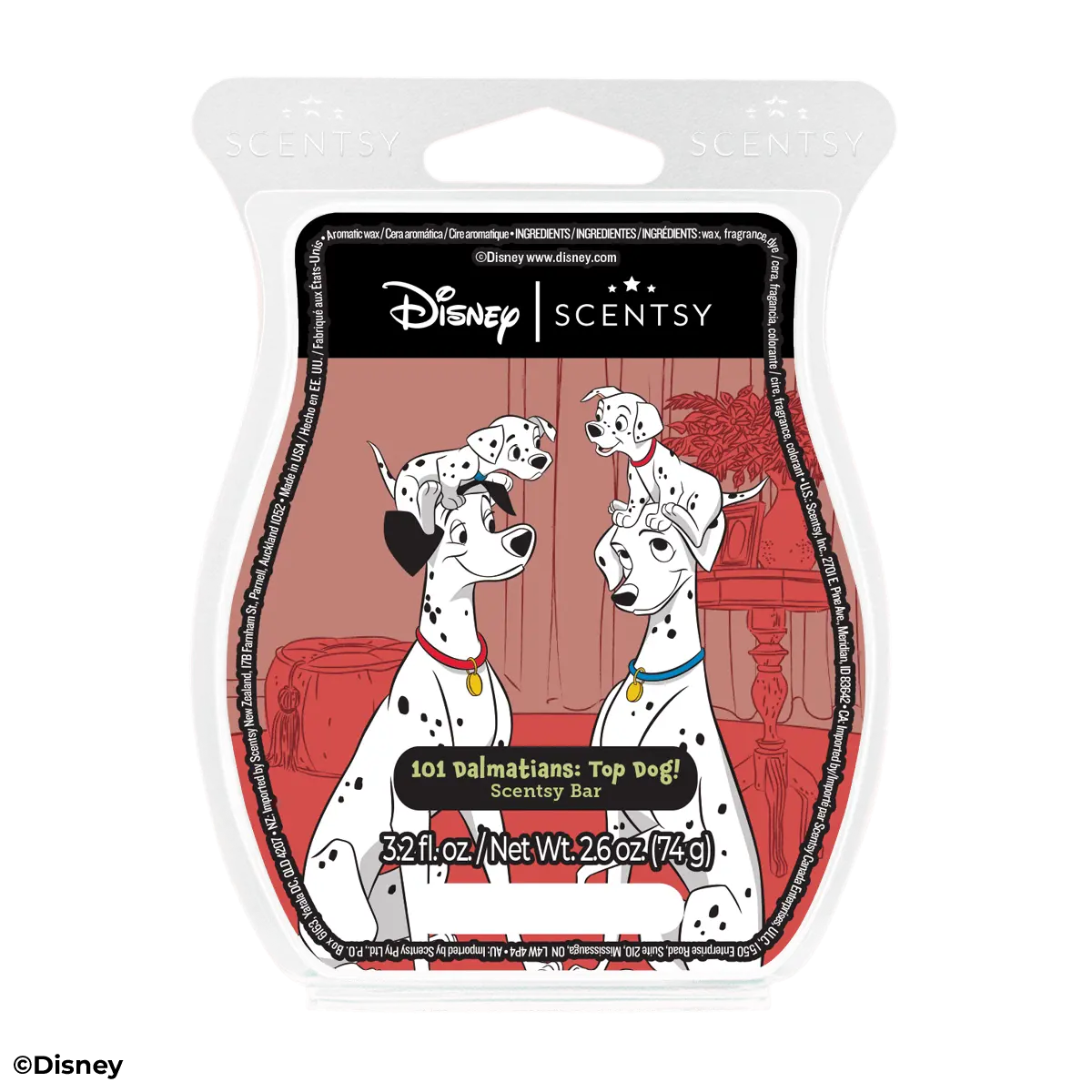 Disney 101 Dalmatians: Top Dog! - Scentsy Bar