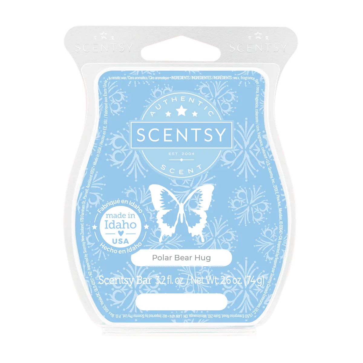 Polar Bear Hug Scentsy Bar