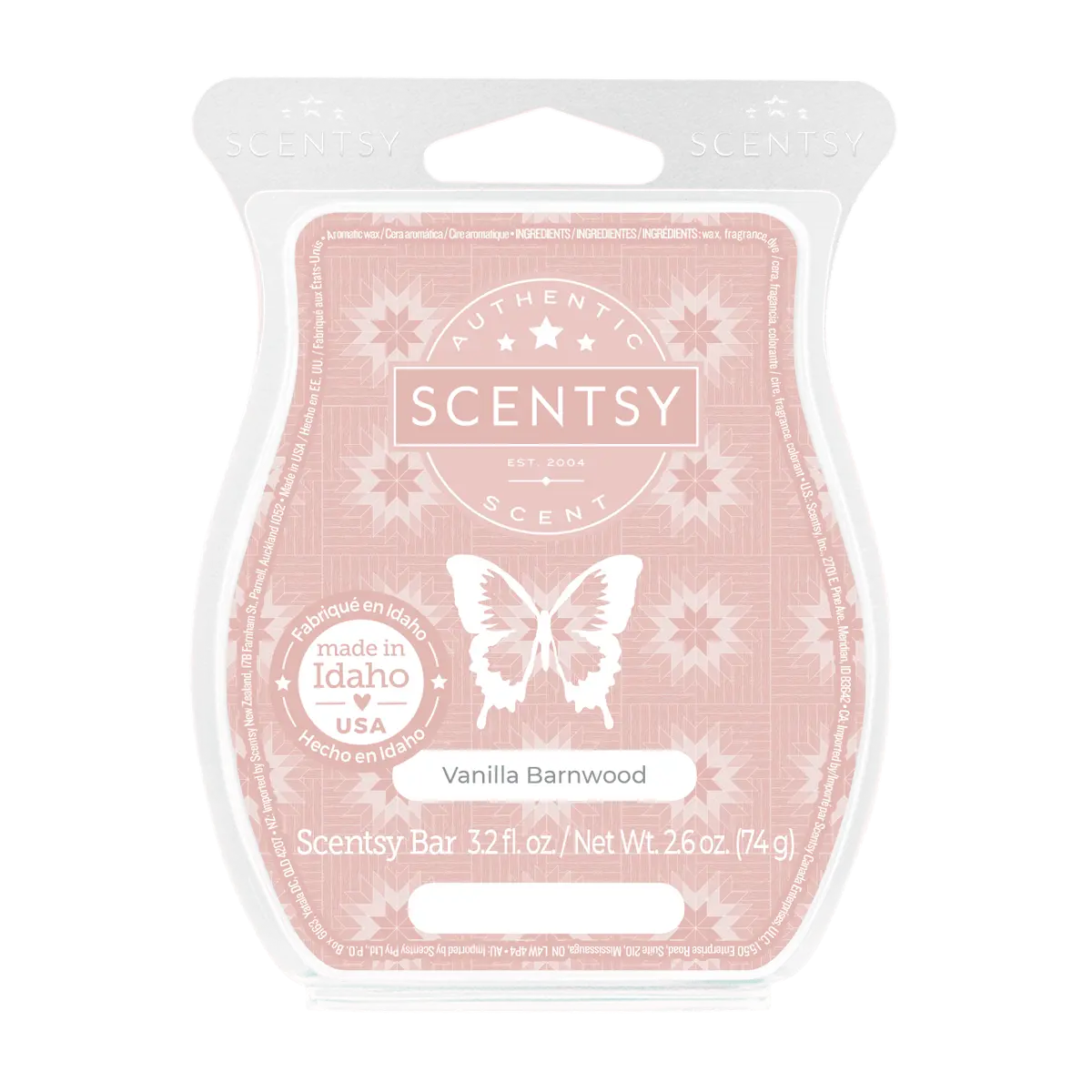 Vanilla Barnwood Scentsy Bar