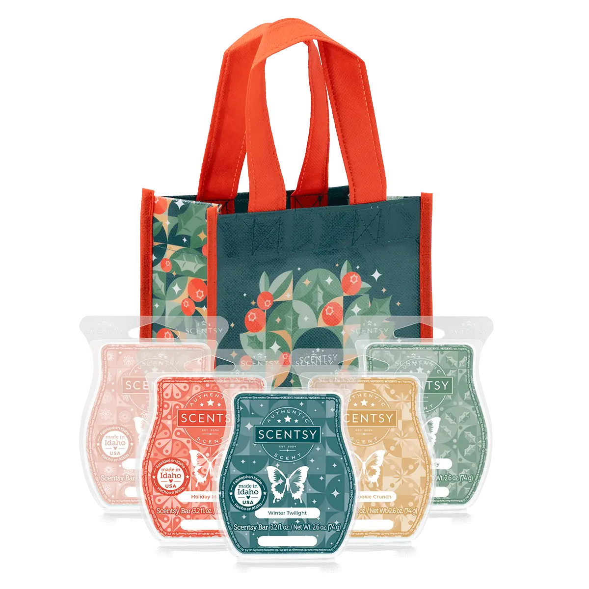 Holiday Scentsy Bar 5-Pack