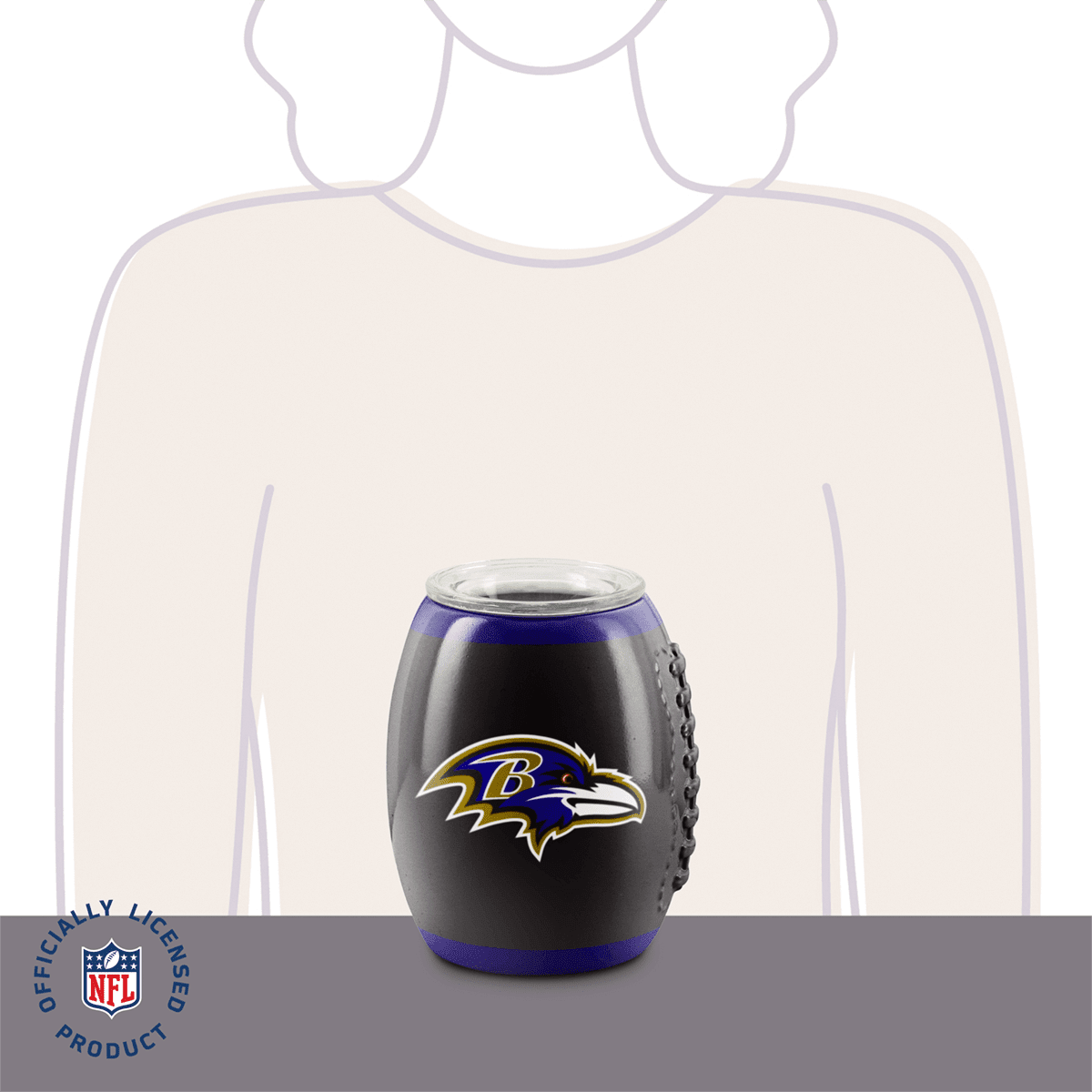 NFL Collection: Baltimore Ravens – Scentsy Warmer - Image 8