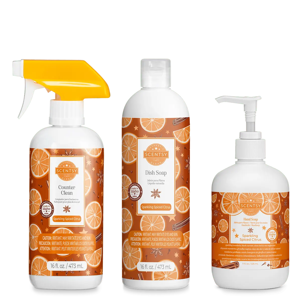 Sparkling Spiced Citrus Clean Bundle