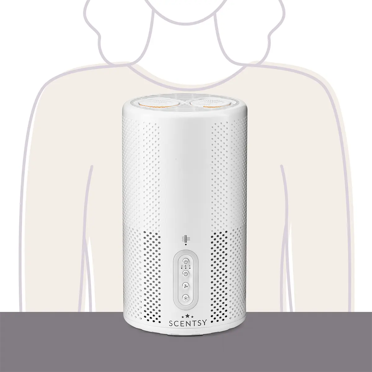 Scentsy Air Purifier in white - Image 9
