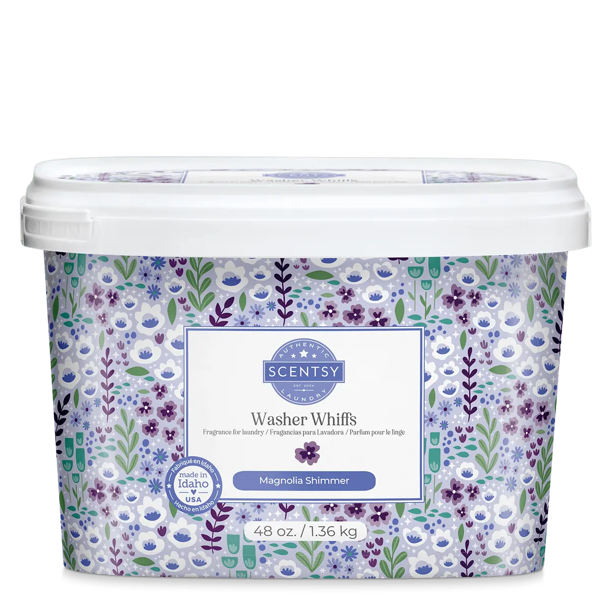Magnolia Shimmer Washer Whiffs Tub