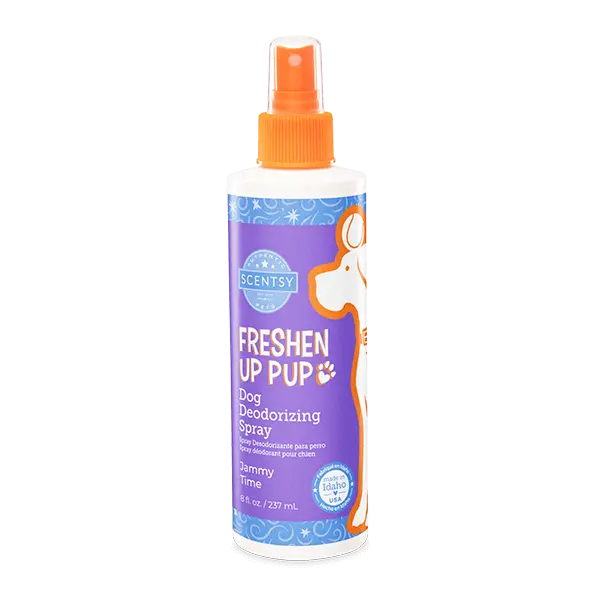 Jammy Time Freshen Up Pup Dog Deodorizing Spray