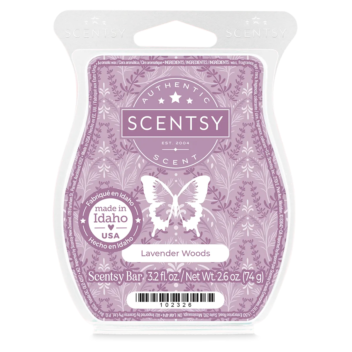 Lavender Woods Scentsy Bar
