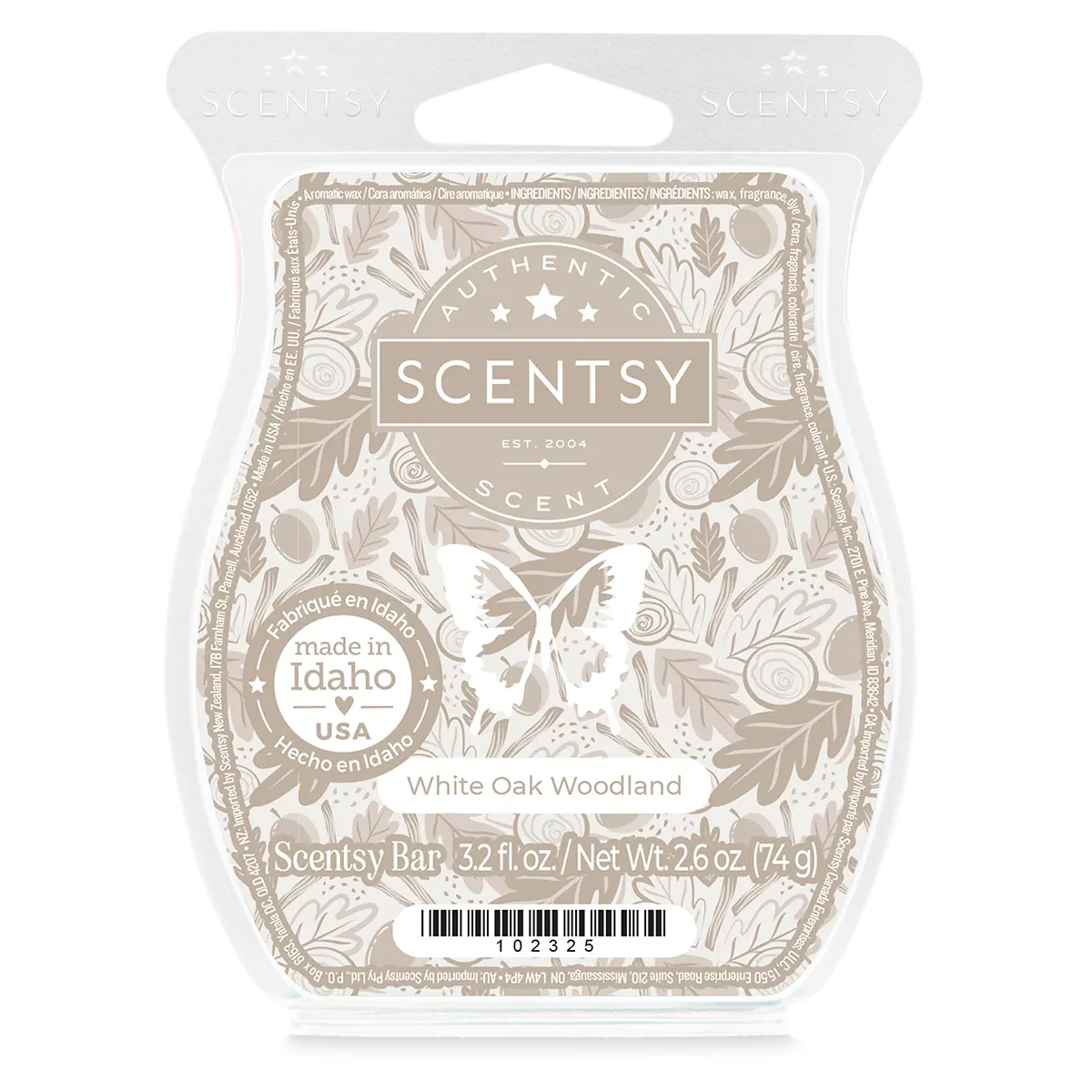 White Oak Woodland Scentsy Bar