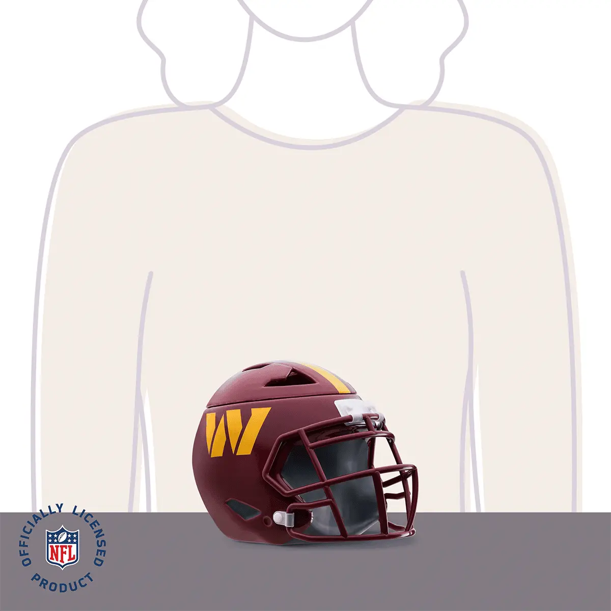 NFL: Washington Commanders Helmet – Scentsy Warmer - Image 4