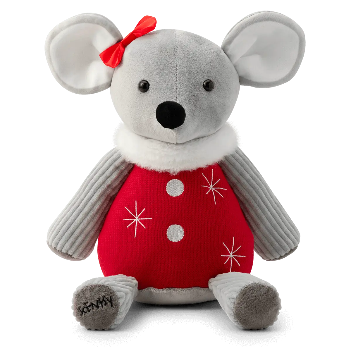 Crystal the Christmas Mouse Scentsy Buddy