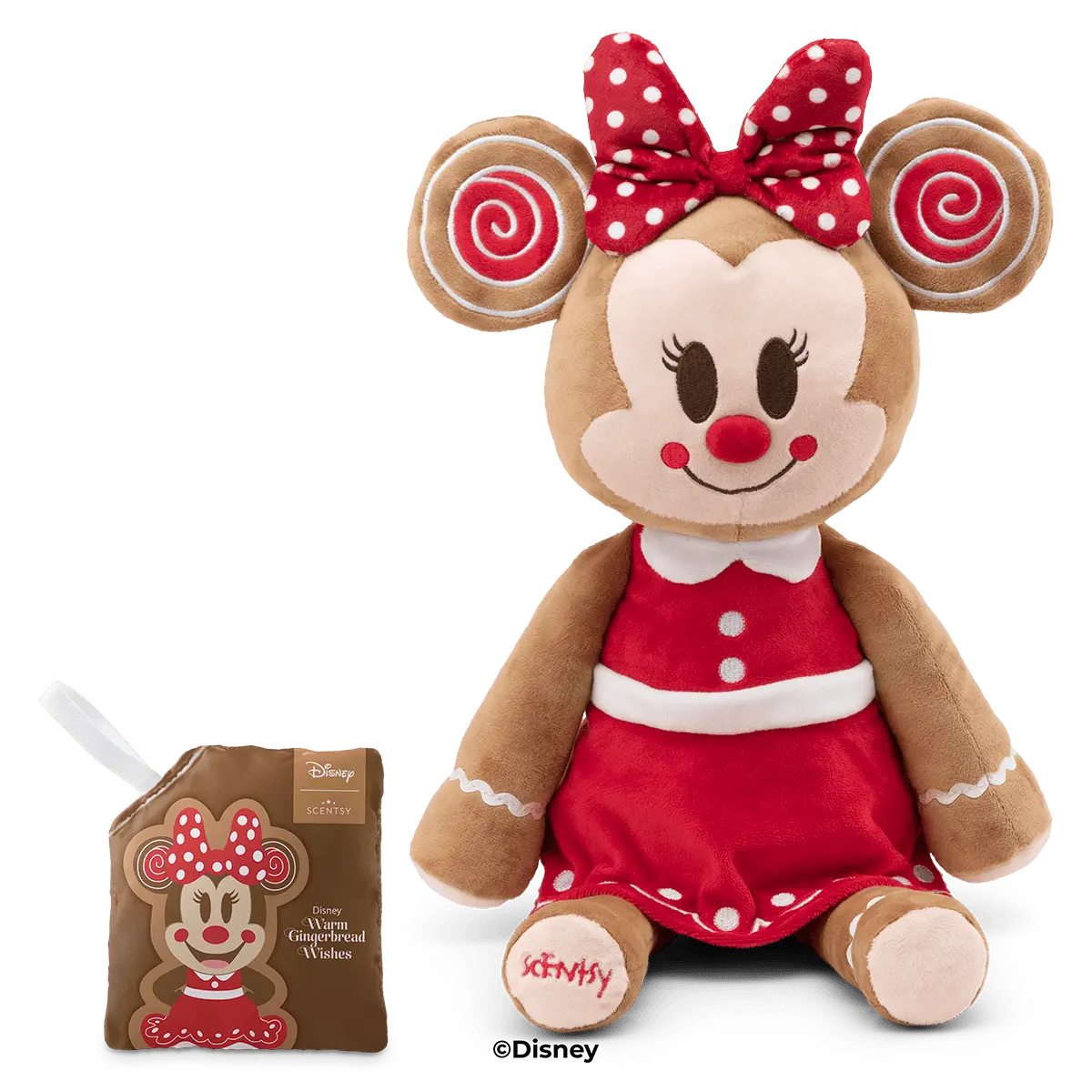 Disney Minnie Mouse Gingerbread – Scentsy Buddy