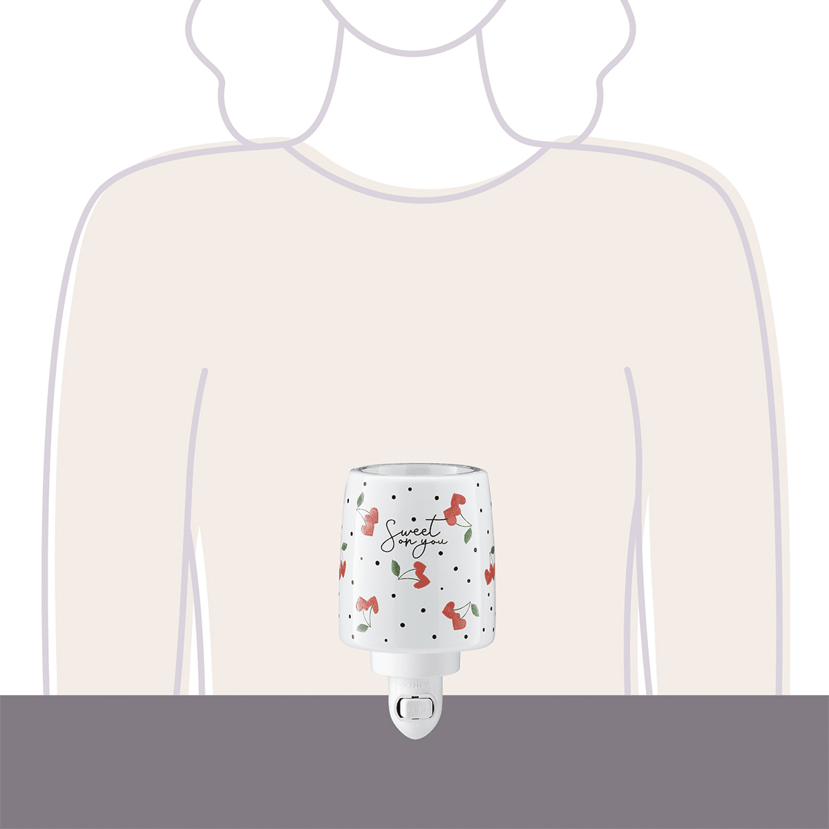 Cherry Picked Mini Warmer & free Sweetheart Sugar Cookie Scent Circle 3-pack - Image 6