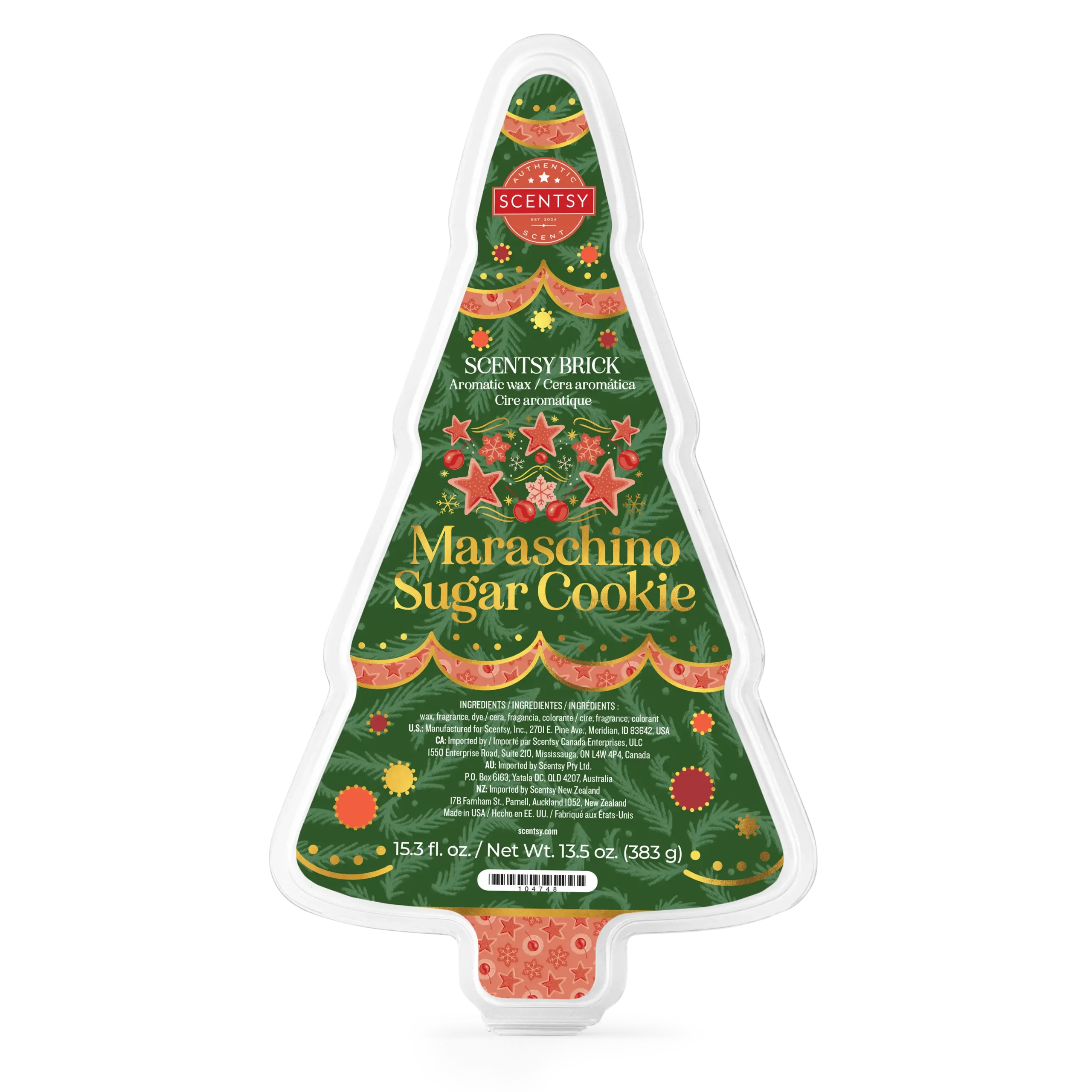 Maraschino Sugar Cookie Scentsy Brick