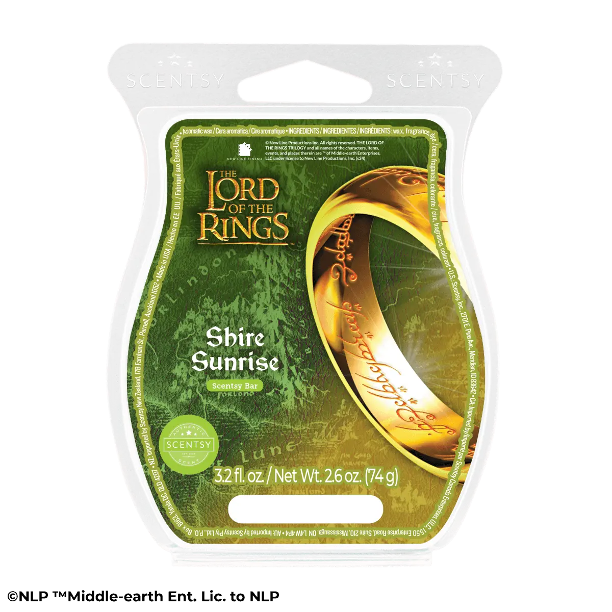 The Lord of the Rings: Shire Sunrise – Scentsy Bar