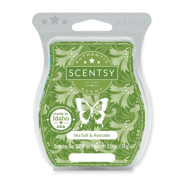 Sea Salt & Avocado Scentsy Bar