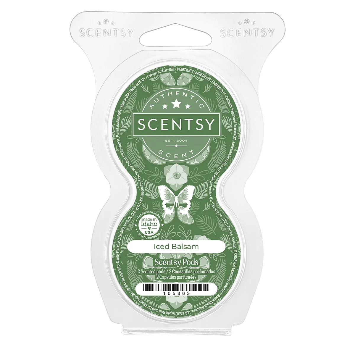 Iced Balsam Scentsy Pod Twin Pack