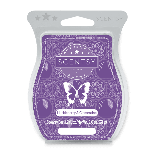 Huckleberry and Clementine Scentsy Bar