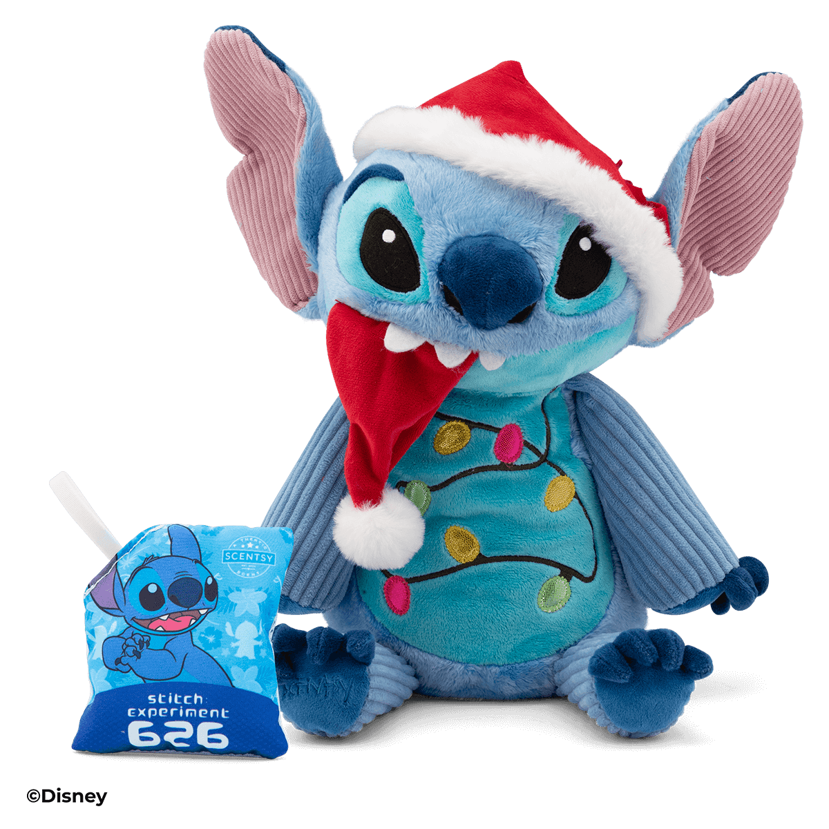 Santa Disney Stitch – Scentsy Buddy