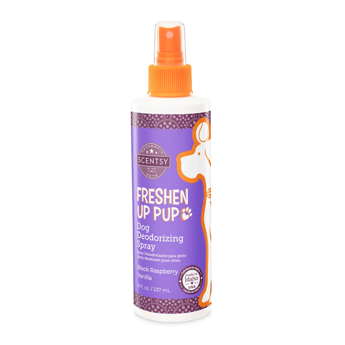 Black Raspberry Vanilla Freshen Up Pup Dog Deodorizing Spray