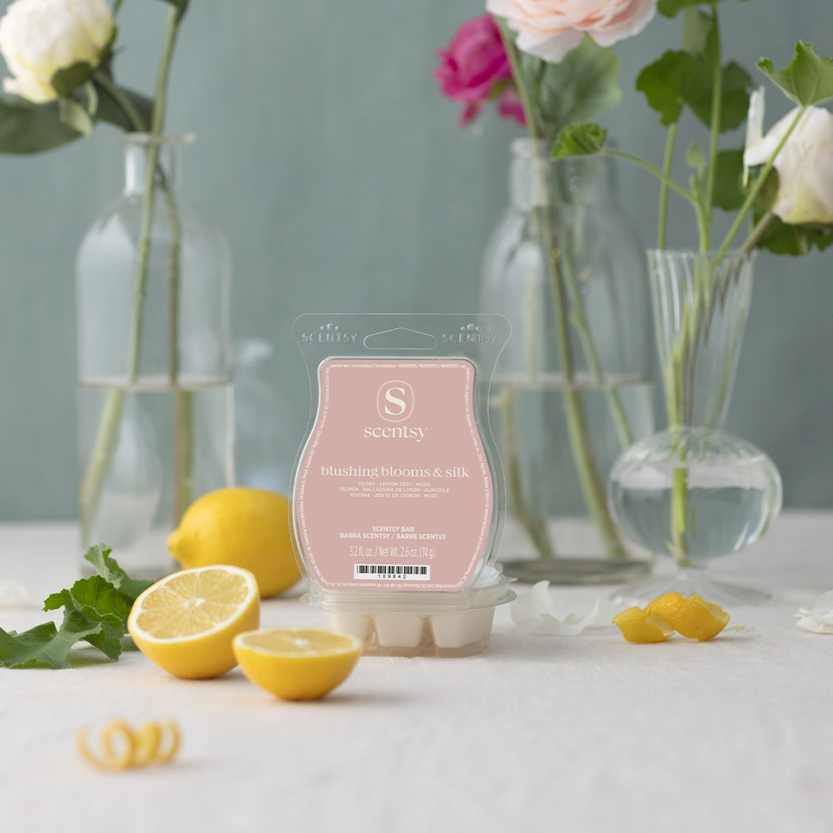 Blushing Blooms & Silk Scentsy Bar - Image 2