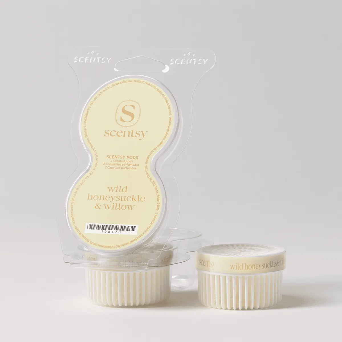 Wild Honeysuckle & Willow Scentsy Pod Twin Pack
