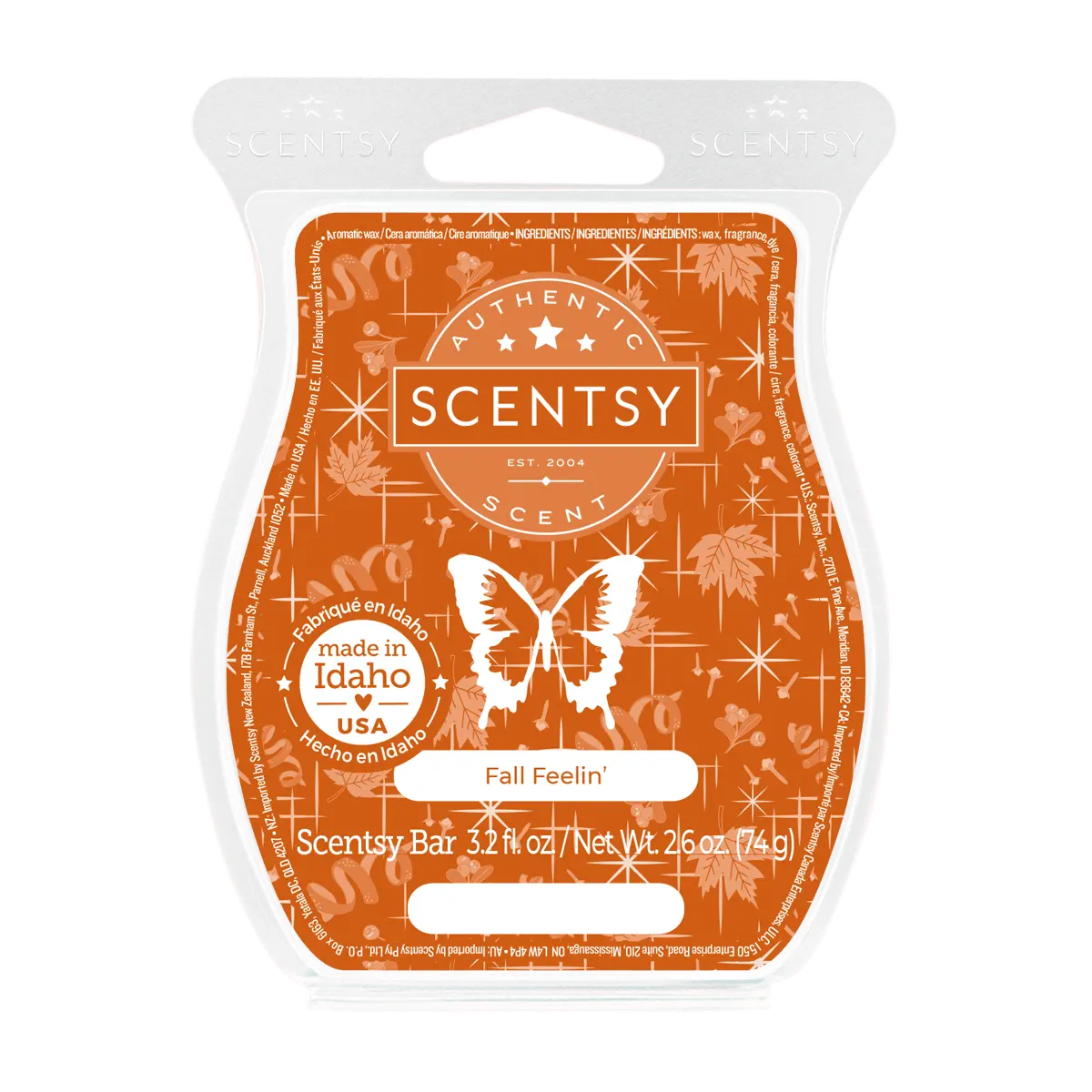 Fall Feelin' Scentsy Bar
