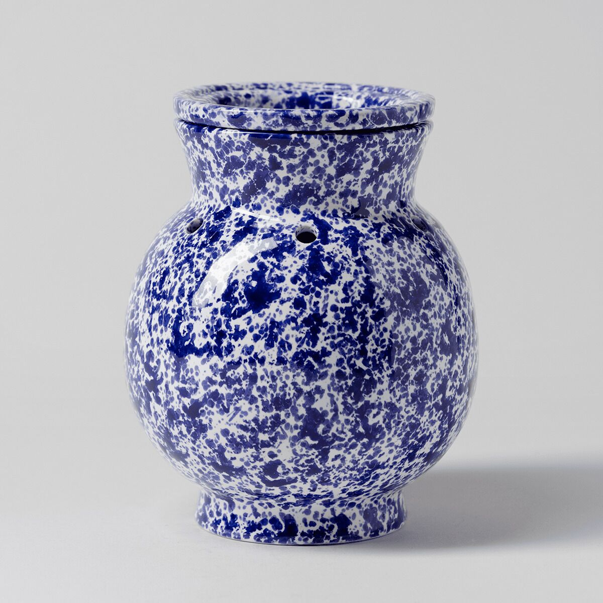 Blue Spongeware Warmer - Image 5