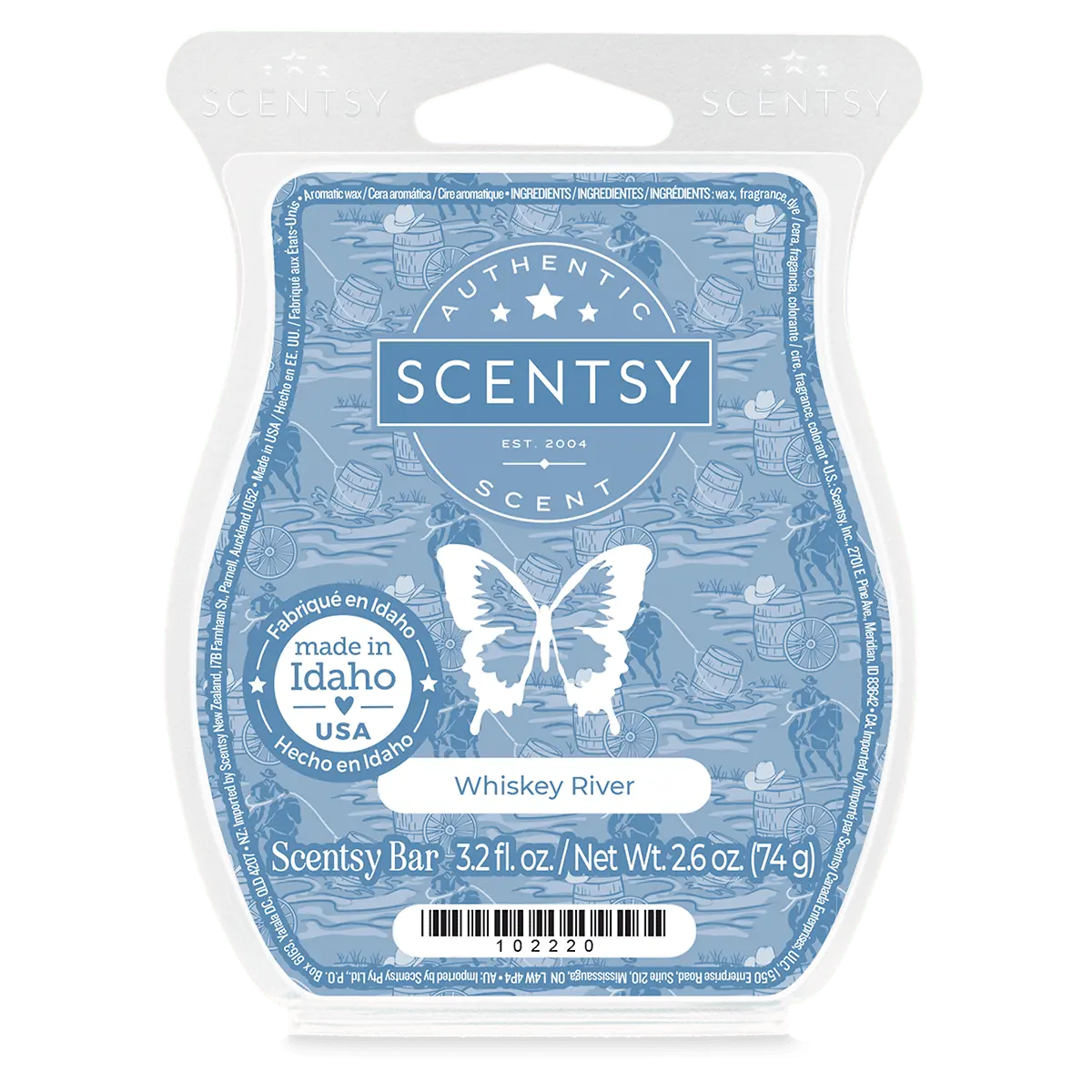 Whiskey River Scentsy Bar