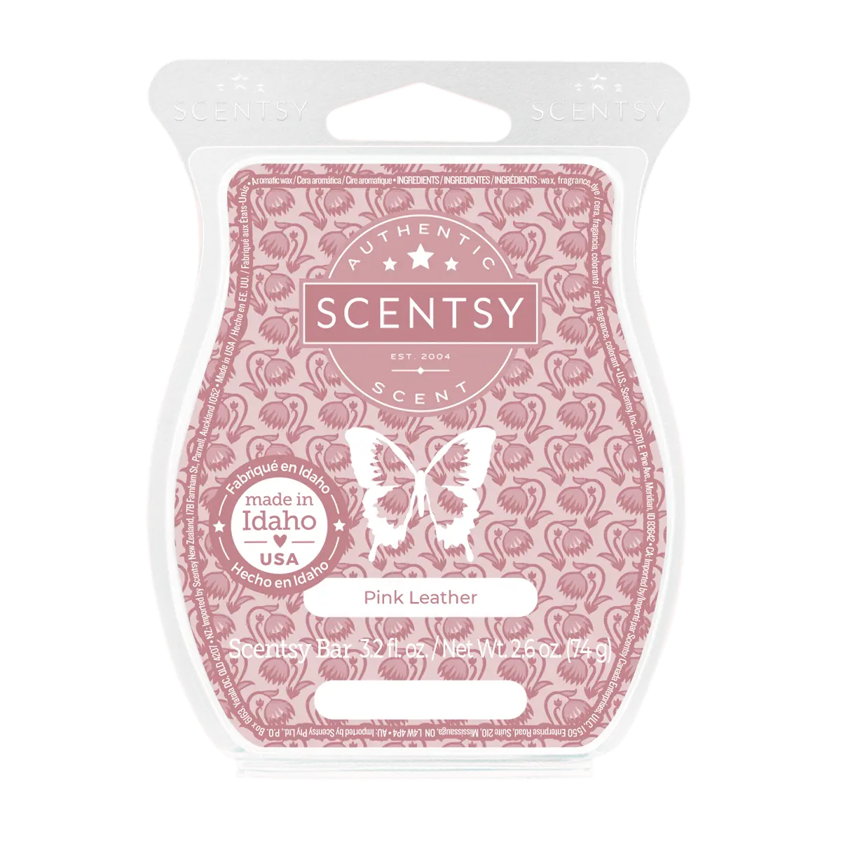 Pink Leather Scentsy Bar
