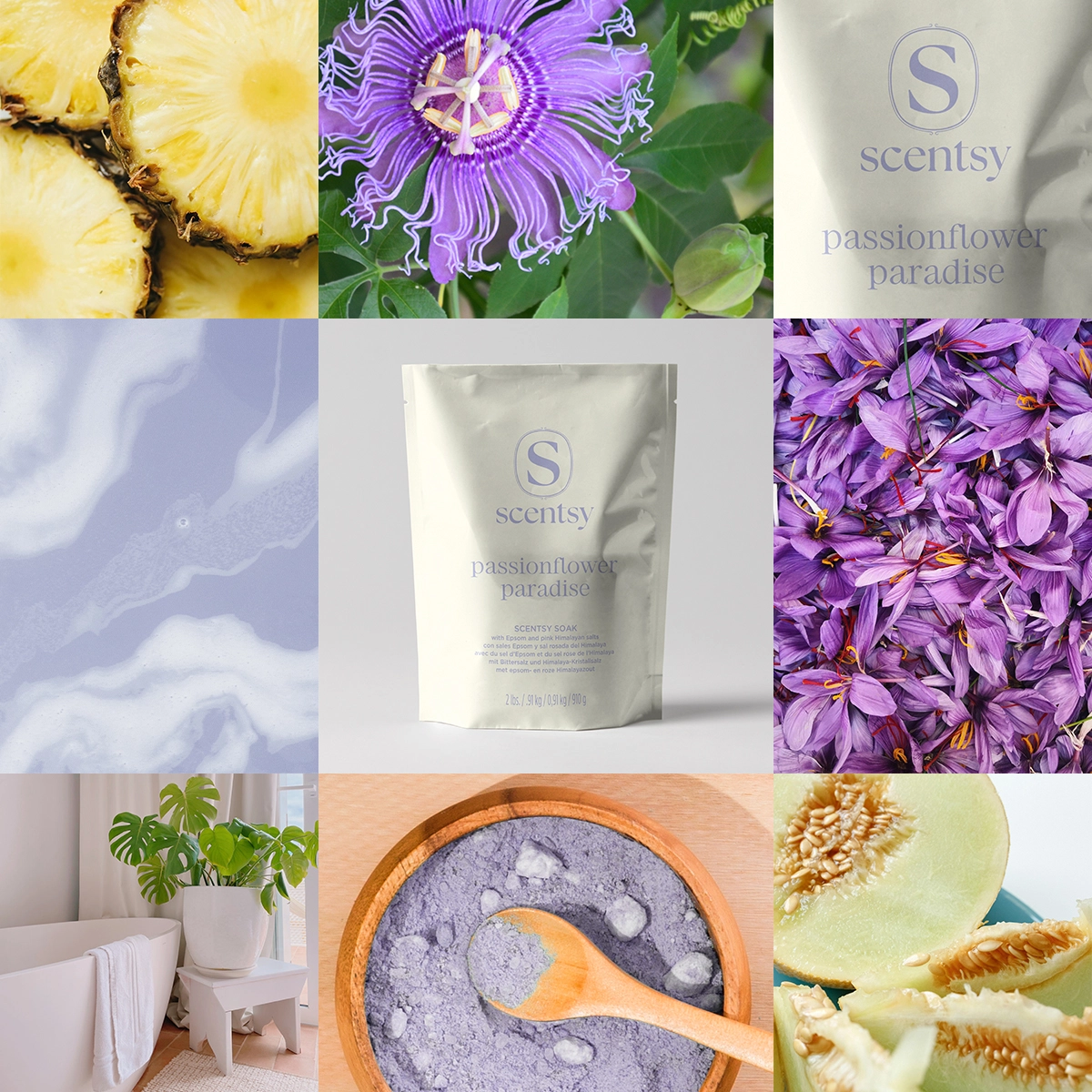 Passionflower Paradise Scentsy Soak - Image 2