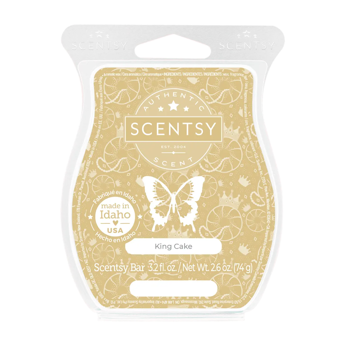 King Cake Scentsy Bar