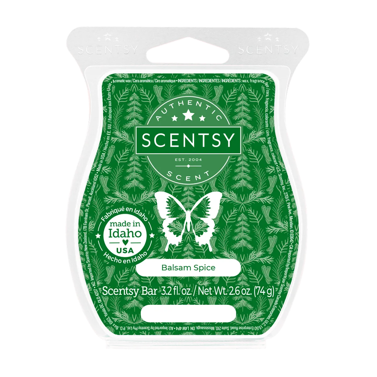 Balsam Spice Scentsy Bar