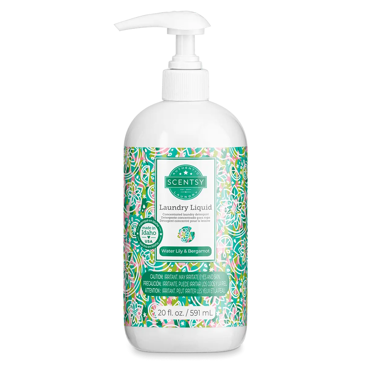 Water Lily & Bergamot Laundry Liquid