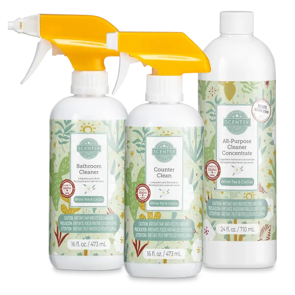 White Tea & Cactus Classic Clean Bundle