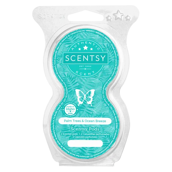 Palm Trees & Ocean Breeze Scentsy Pod Twin Pack