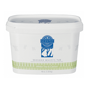 White Tea & Cactus Washer Whiffs Tub