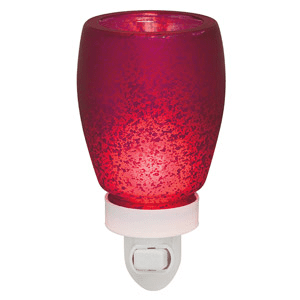 Scentsy Cranberry Glass Nightlight Warmer