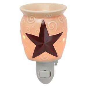 Rustic Star Nightlight Scentsy Warmer