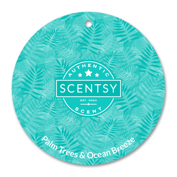 Palm Trees & Ocean Breeze Scent Circle