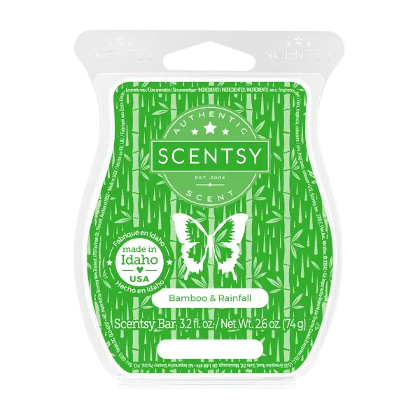 Bamboo & Rainfall Scentsy Bar